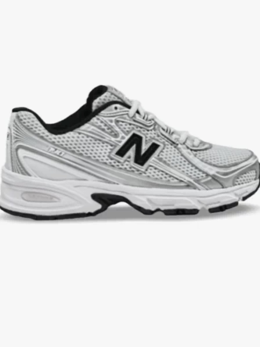 New Balance Men's Running Shoe - White & Black